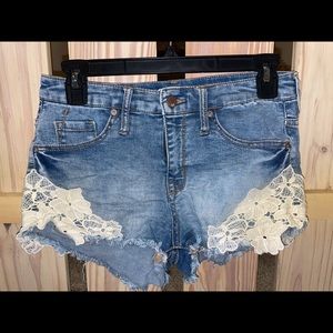 Jean shorts